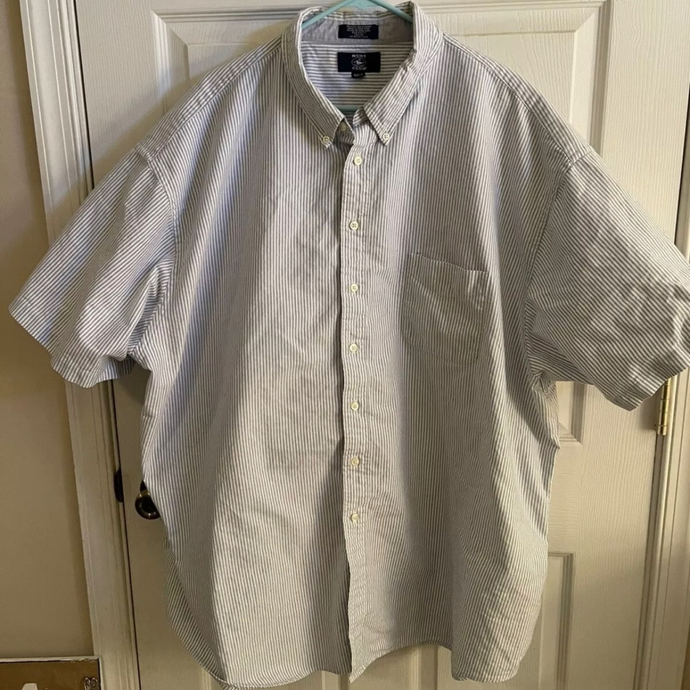 Hunt Club mens Button Down 4XLT